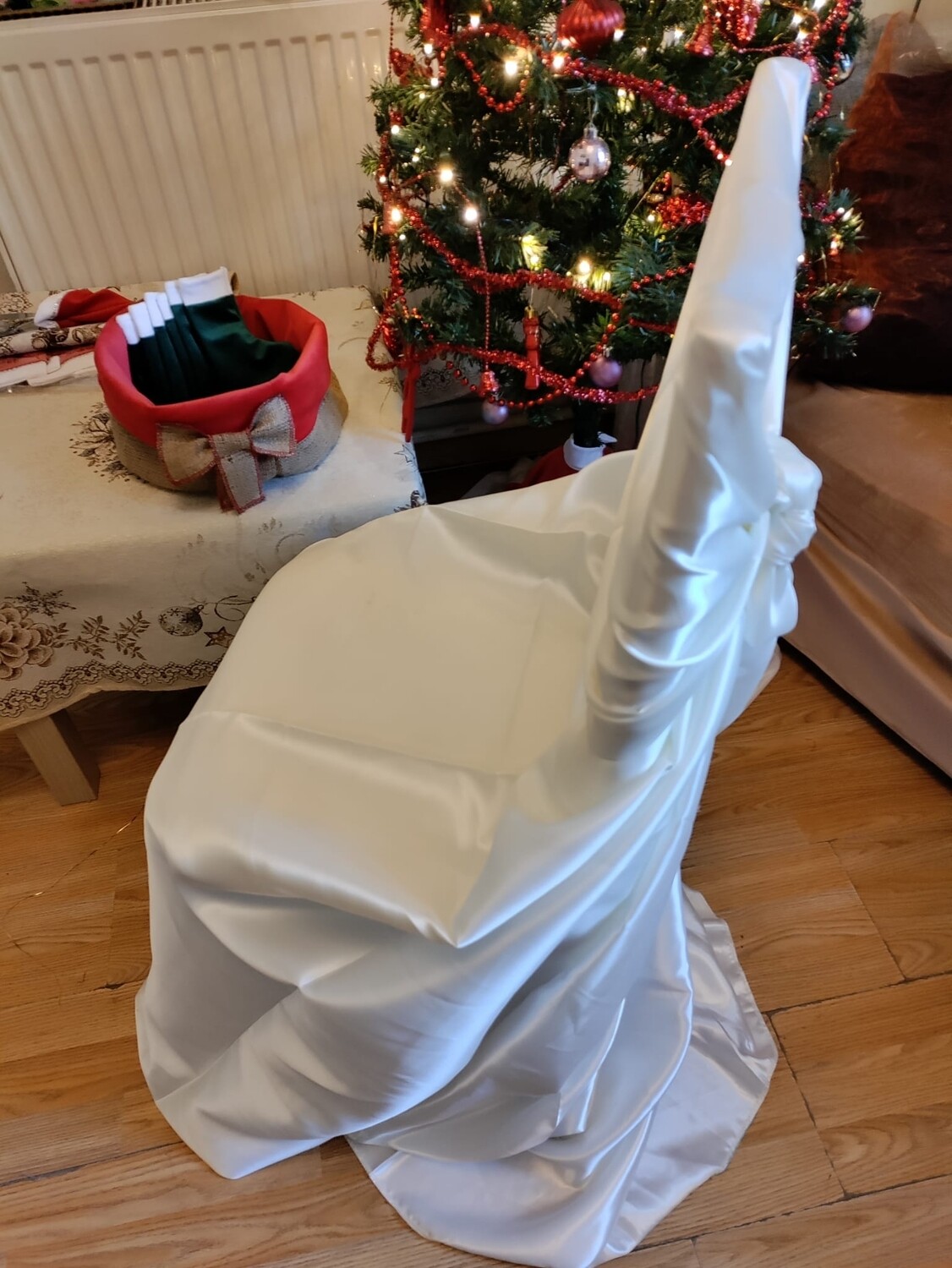 Pachet huse satin ivory