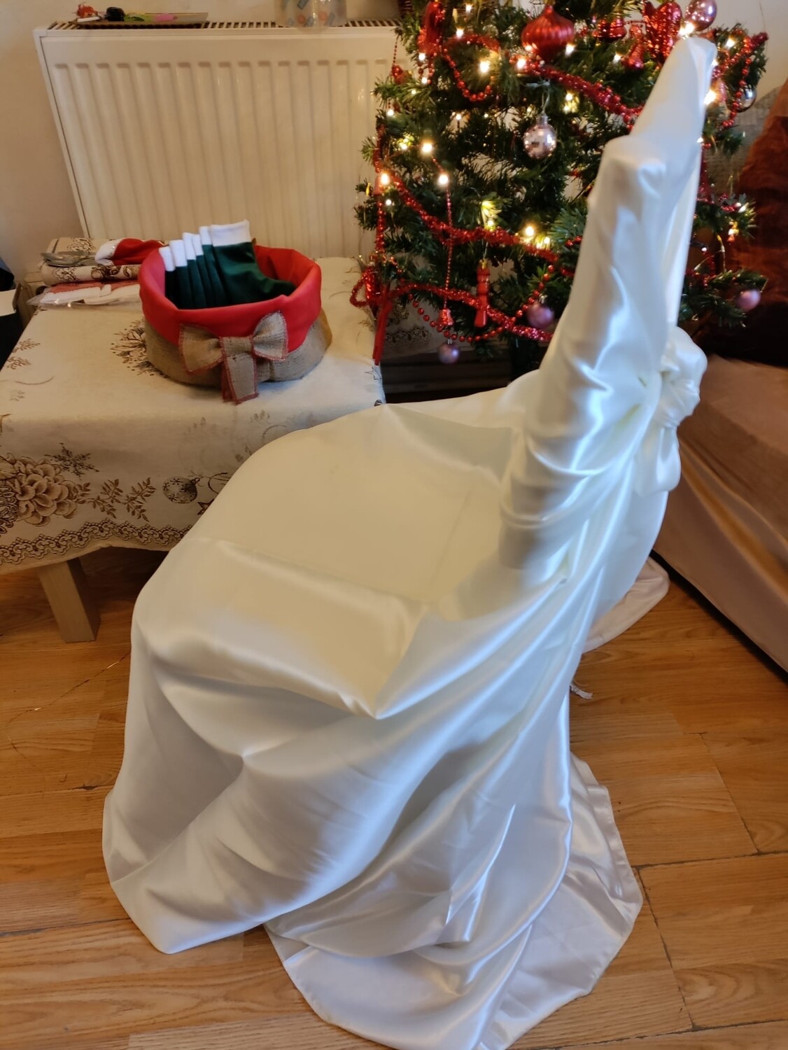 Pachet huse satin ivory