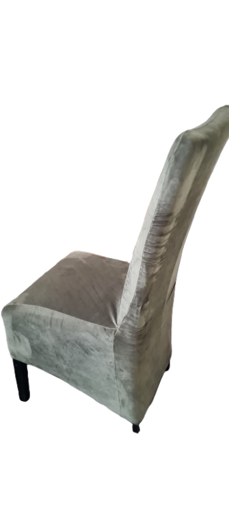 Huse catifea verde kaky pentru scaun model Munchen