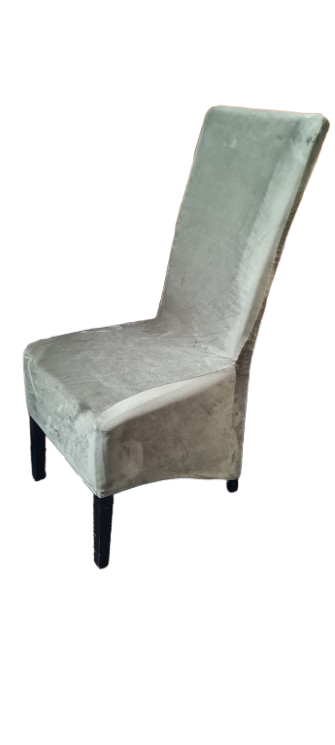 Huse catifea verde kaky pentru scaun model Munchen