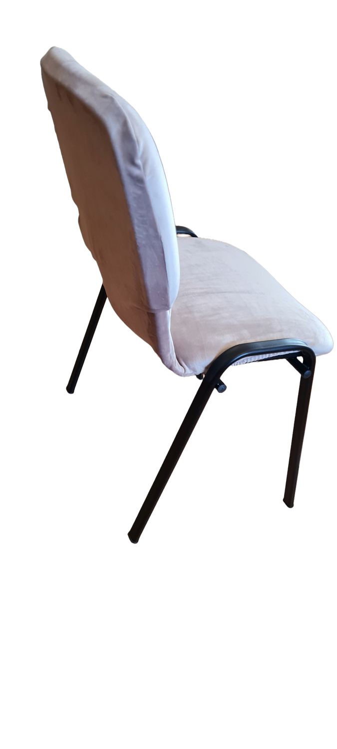 Huse scaun vizitator, catifea bej