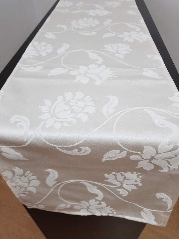 Traversa masa 35x180 cm, damasc Traversa masa 35x180 cm, damasc