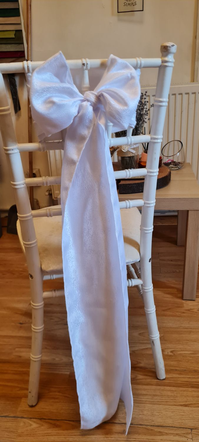 Eșarfe brocart ”cloud dancer”