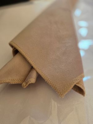 Șervet catifea fixa bej 40x40 cm Șervet catifea fixa bej 40x40 cm