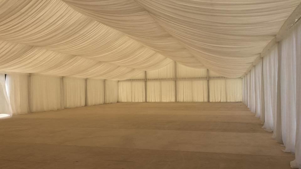 Tronson drapaj tavan cort latimea 15 m, 4 ape