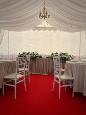 Tronson drapaj tavan cort latimea 6m ( 2 ape)  (citiți detaliile)