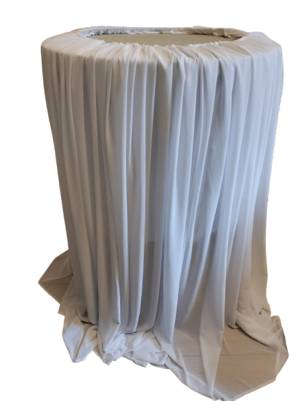 Fustă cristelniță botez realizată din voal