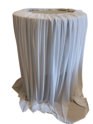 Fustă cristelniță botez realizată din voal