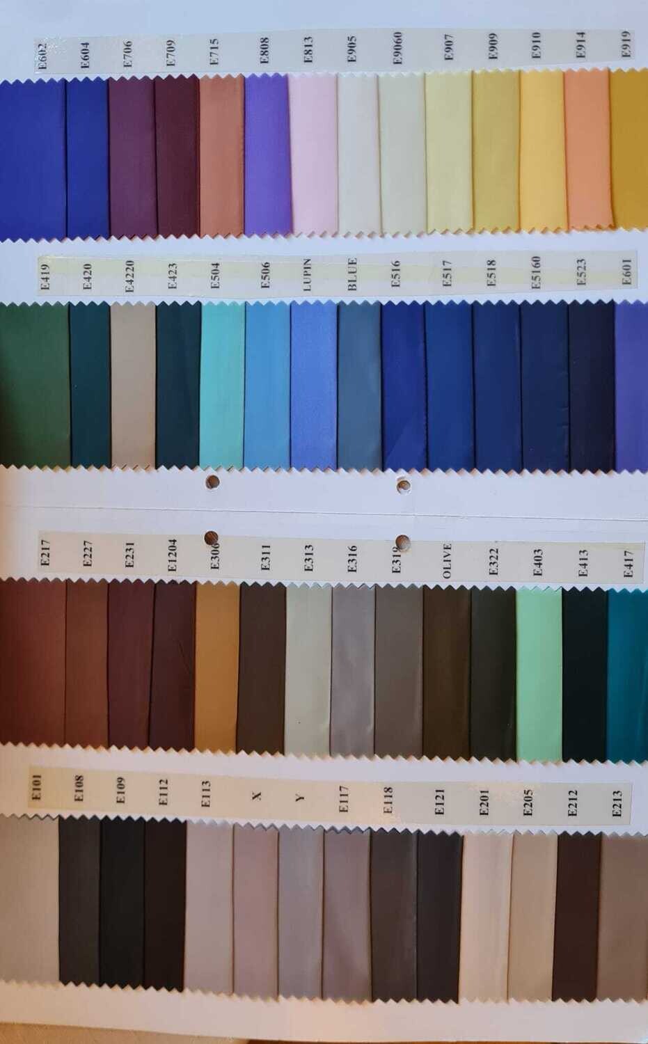 Drapaj complet cort cu lățimea de 4m, realizat din căptușeală