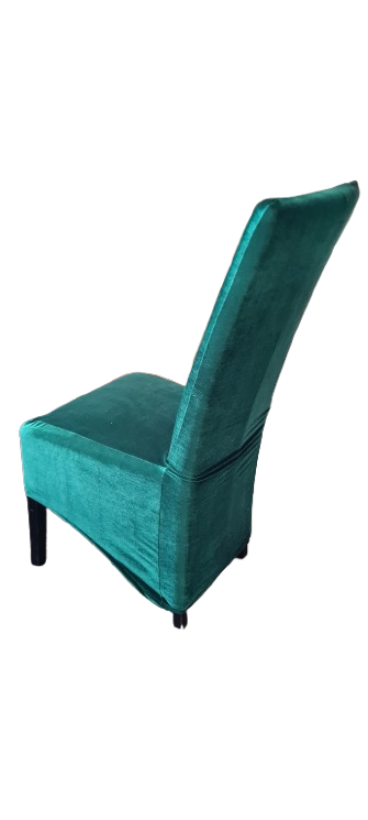 Husă  scaun Munchen , catifea verde smarald