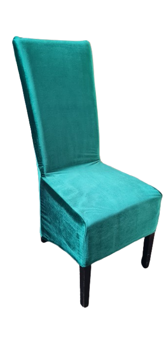 Husă  scaun Munchen , catifea verde smarald
