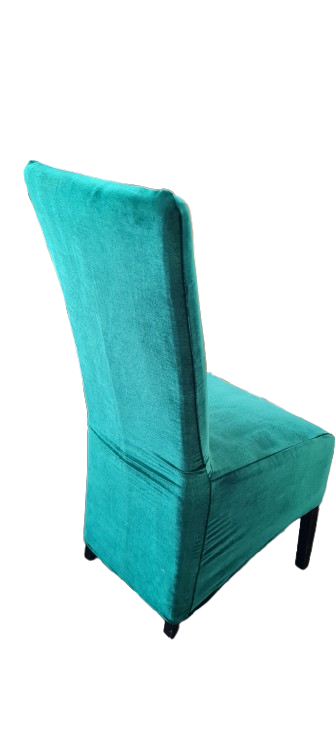 Husă  scaun Munchen , catifea verde smarald