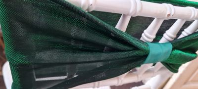 Benzi elastice lurex verde smarald