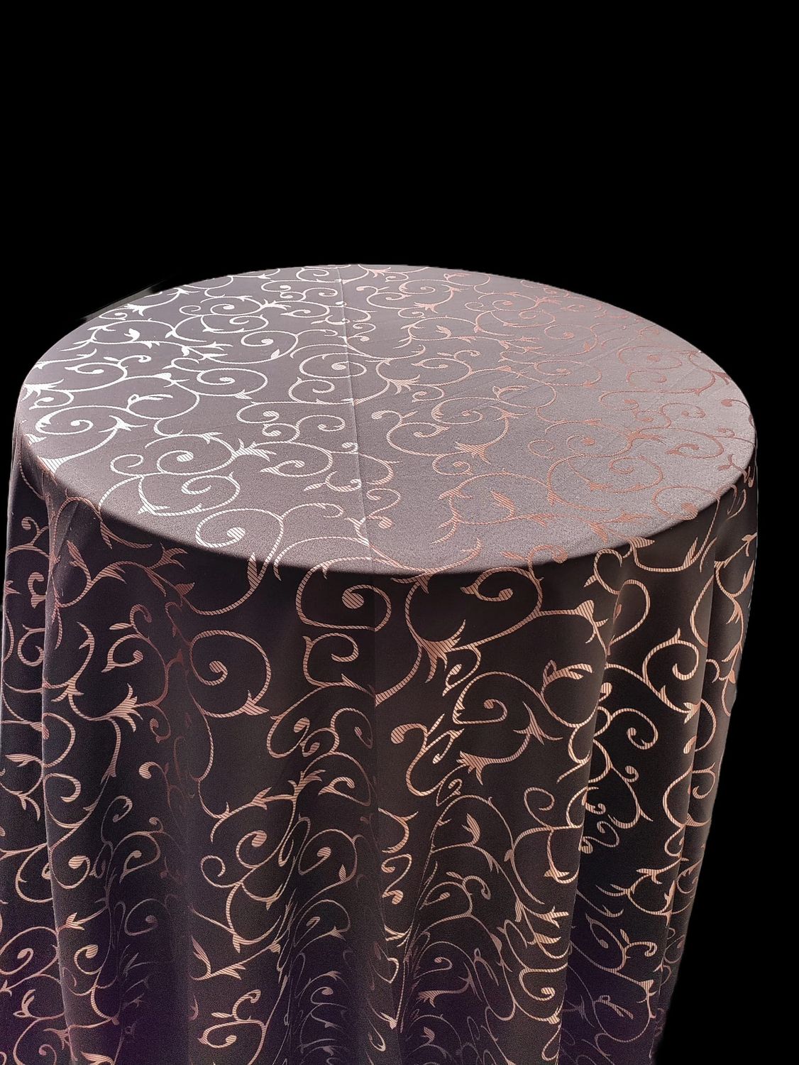 Față de masă cu 2 fețe (maro &amp; arămiu)