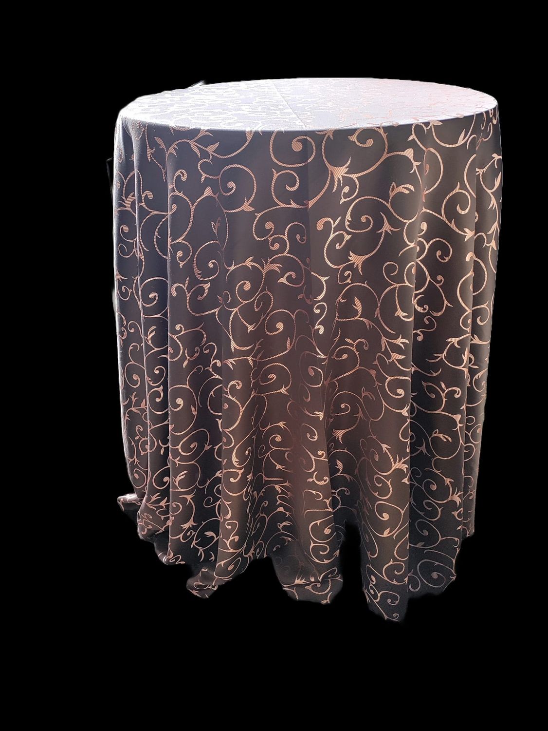 Față de masă cu 2 fețe (maro &amp; arămiu)