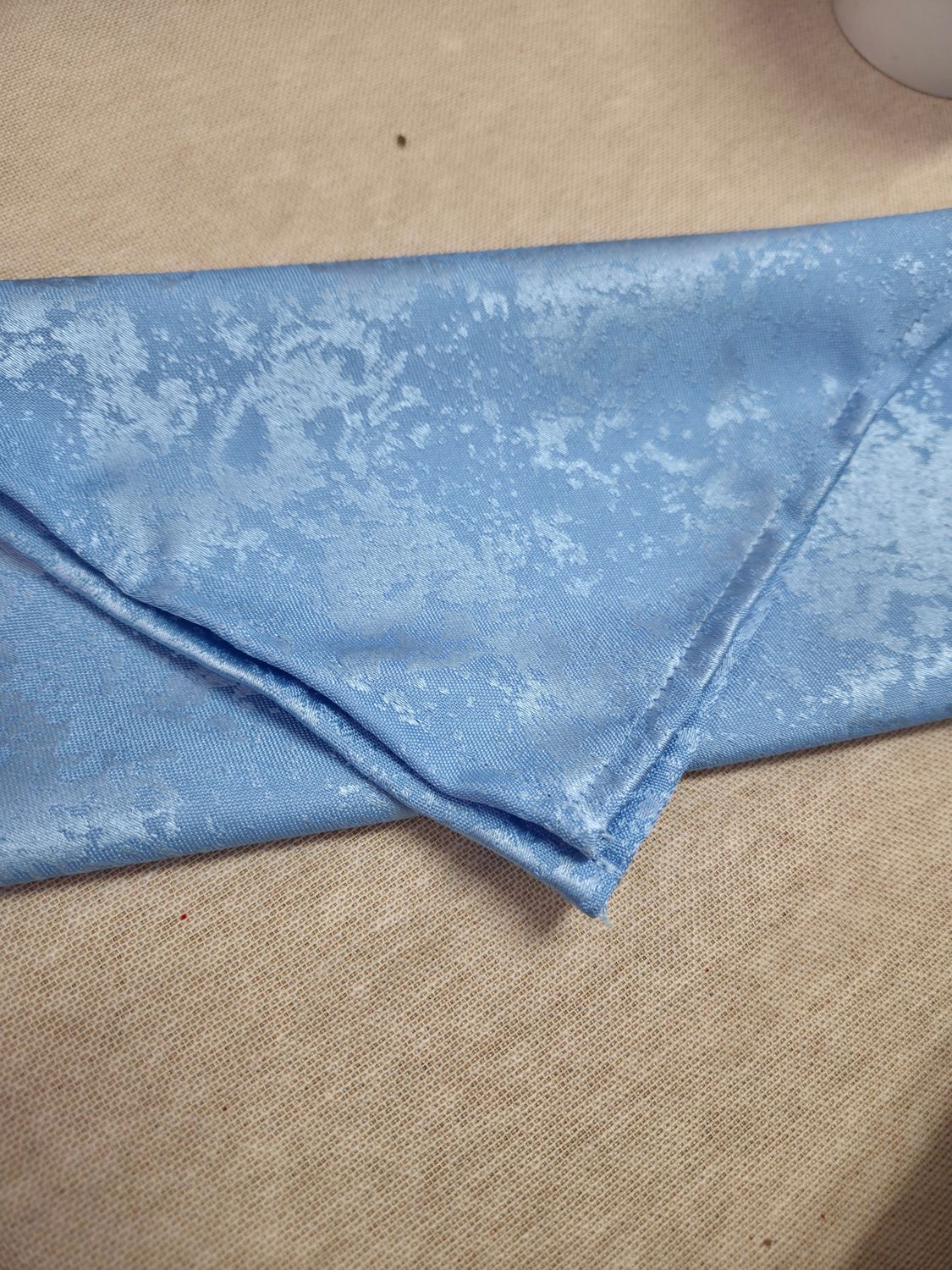 Șervete brocart bleu, brocart ape - ape