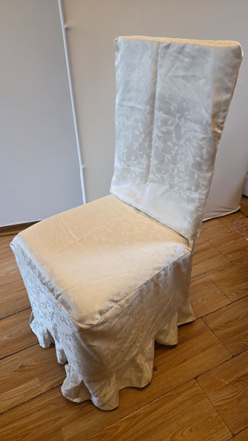 Huse scaun jakard ivory / ocru