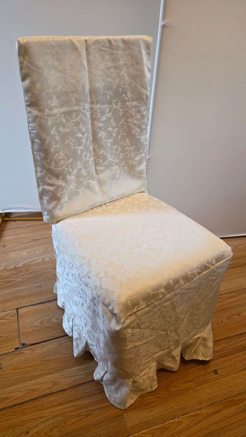 Huse scaun jakard ivory / ocru