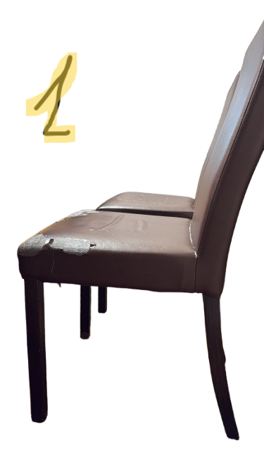 Husă pentru scaun confecționată din catifea