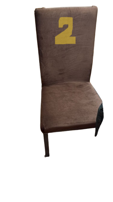 Husă pentru scaun confecționată din catifea