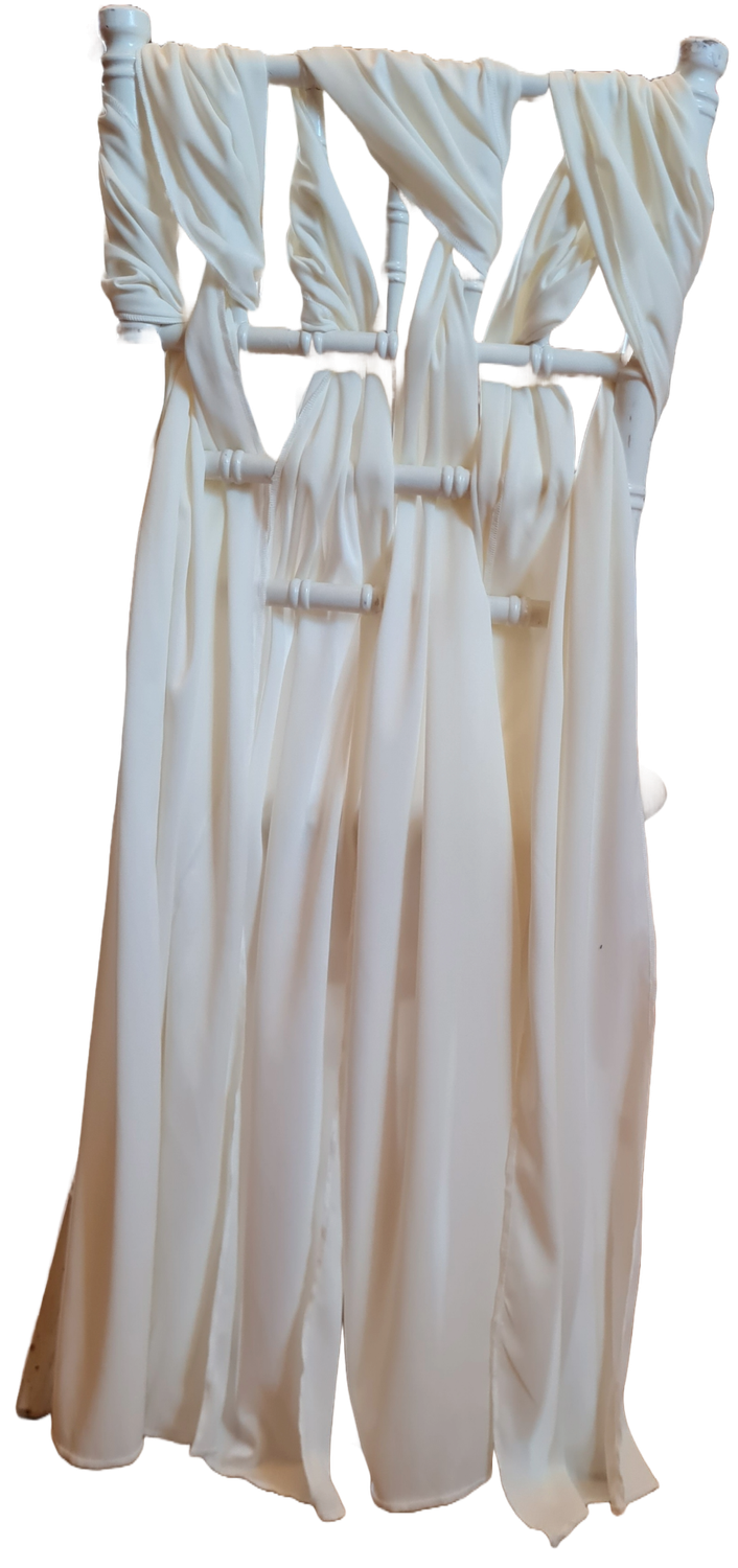 Eșarfe milanez ivory