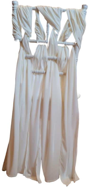 Eșarfe milanez ivory