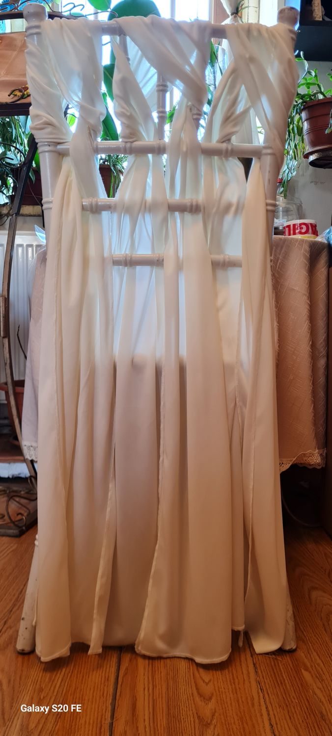 Eșarfe milanez ivory