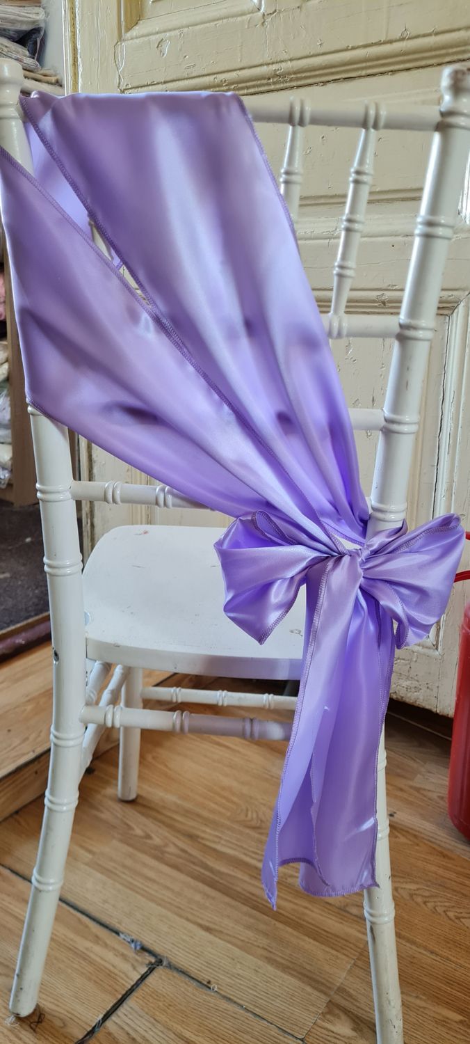 Eșarfe satin lila