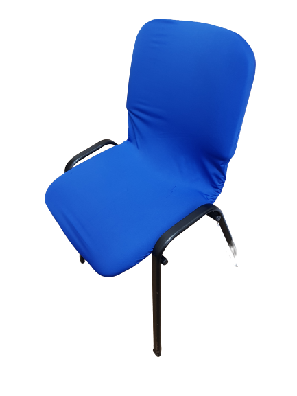 Husă albastră scaun vizitator