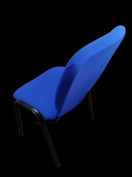 Husă albastră scaun vizitator