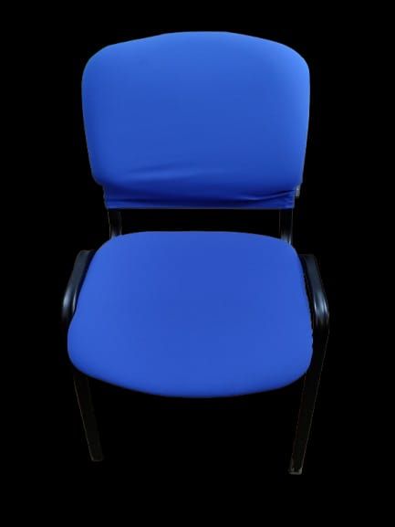 Husă albastră scaun vizitator