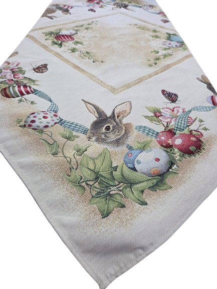 Față de masă basket rabbit 140x140 cm