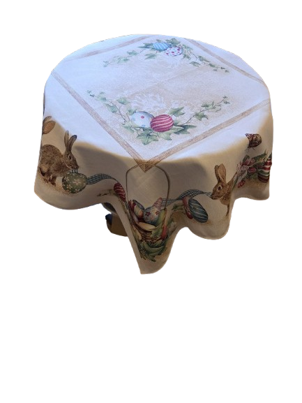 Față de masă basket rabbit 140x140 cm