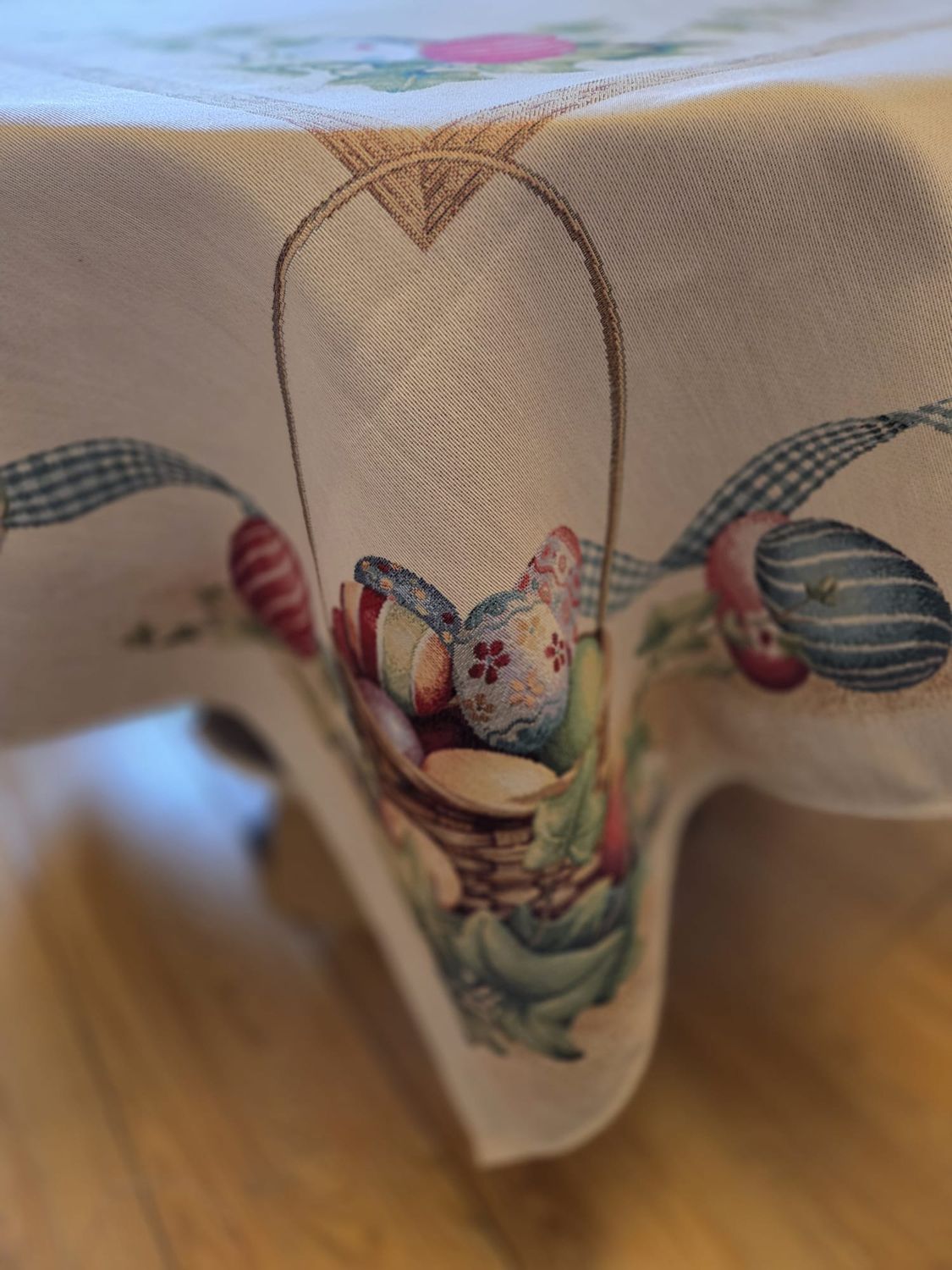 Față de masă basket rabbit 140x140 cm