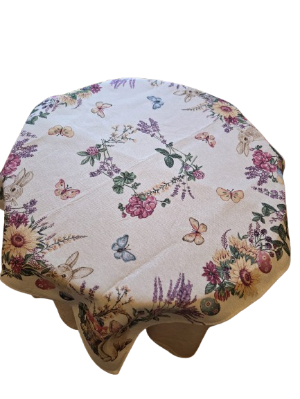 Față masă 100x100 țesătură goblen, lavandă