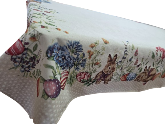 Față de masă 140x180 cm decor primăvăratic