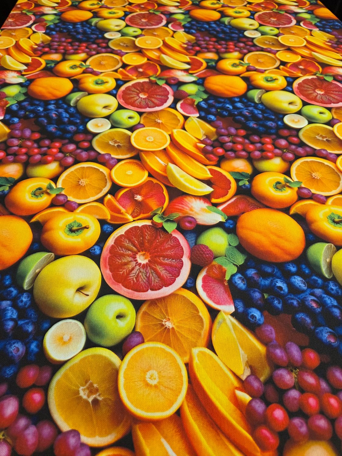 Fețe de masă bumbac teflonat - model fructe