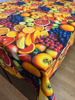 Fețe de masă bumbac teflonat - model fructe