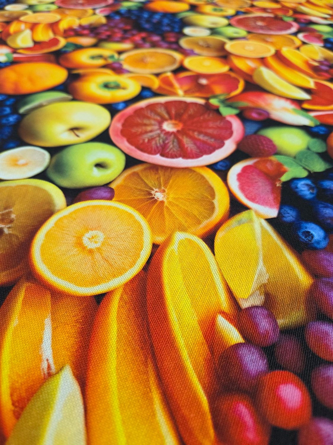 Fețe de masă bumbac teflonat - model fructe