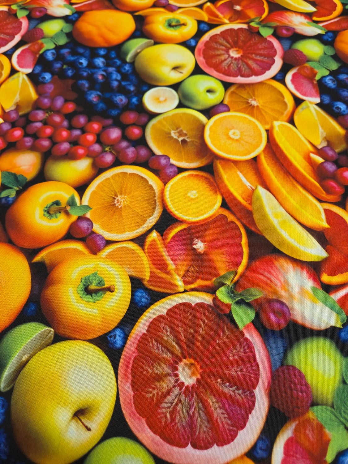 Fețe de masă bumbac teflonat - model fructe