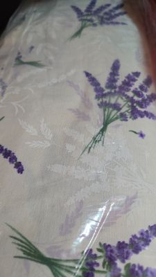 Față de masă cu lavandă, țesătură impermeabilă Față de masă cu lavandă, țesătură impermeabilă