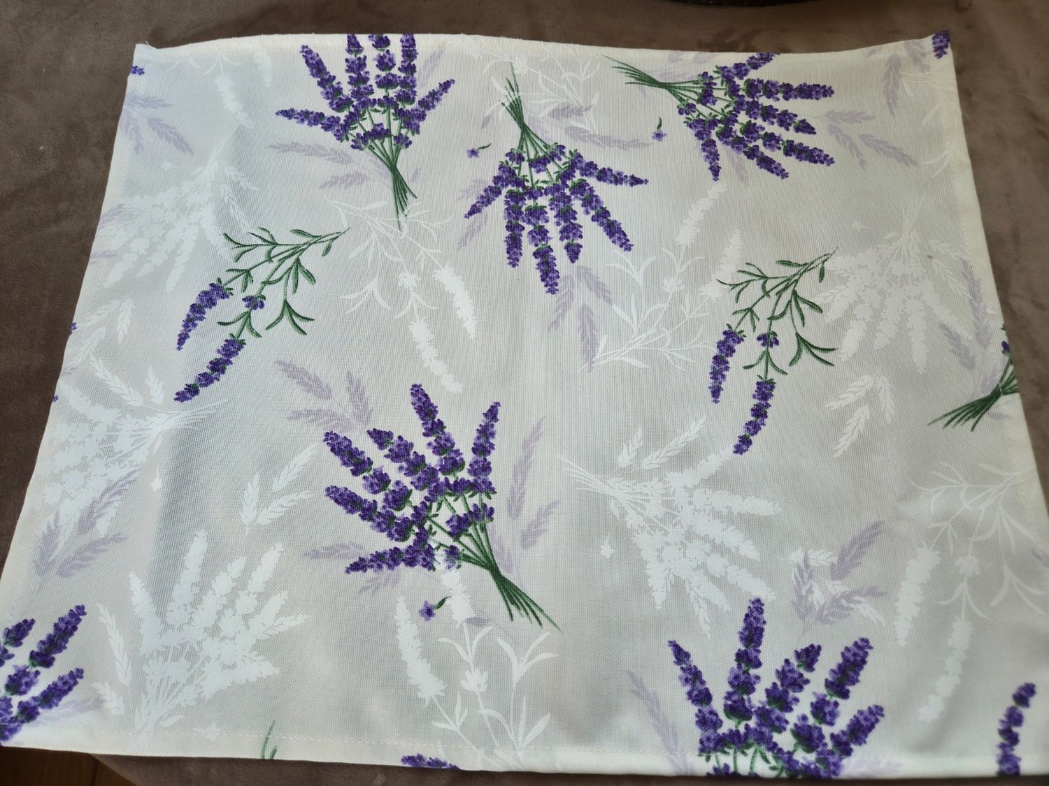 Set 6 suport textil pentru farfurie și tacâmuri din bumbac teflonat