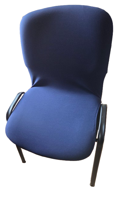 Husă bleumarin scaun vizitator
