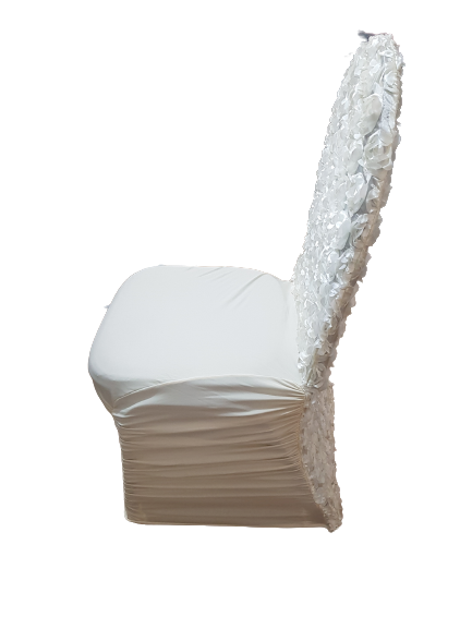 Husa scaun cu trandafiri 3D