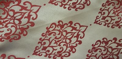 Fata masa 140x240 cm ( Crem & rosu)