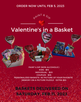 Valentine's in a Basket