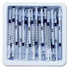 Allergist Needle & Syringe 27g x 1/2'' (1ml)
