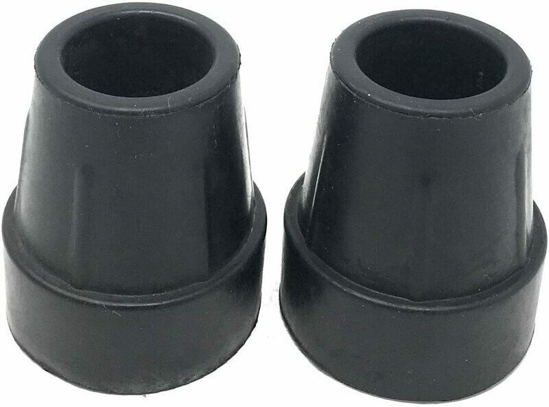 Cane Tips - 1/2&#39;&#39; Black