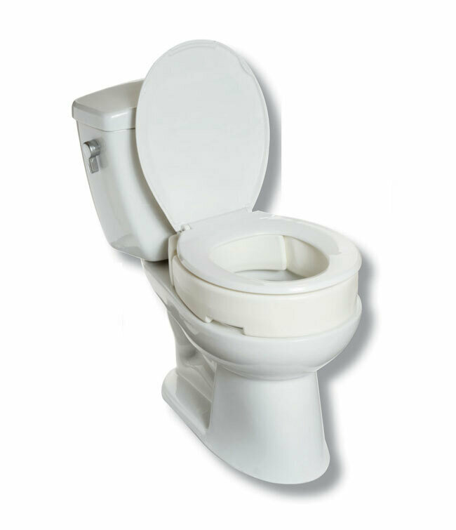 3.5&quot; Raised Toilet Seat (For Round Toilets)
