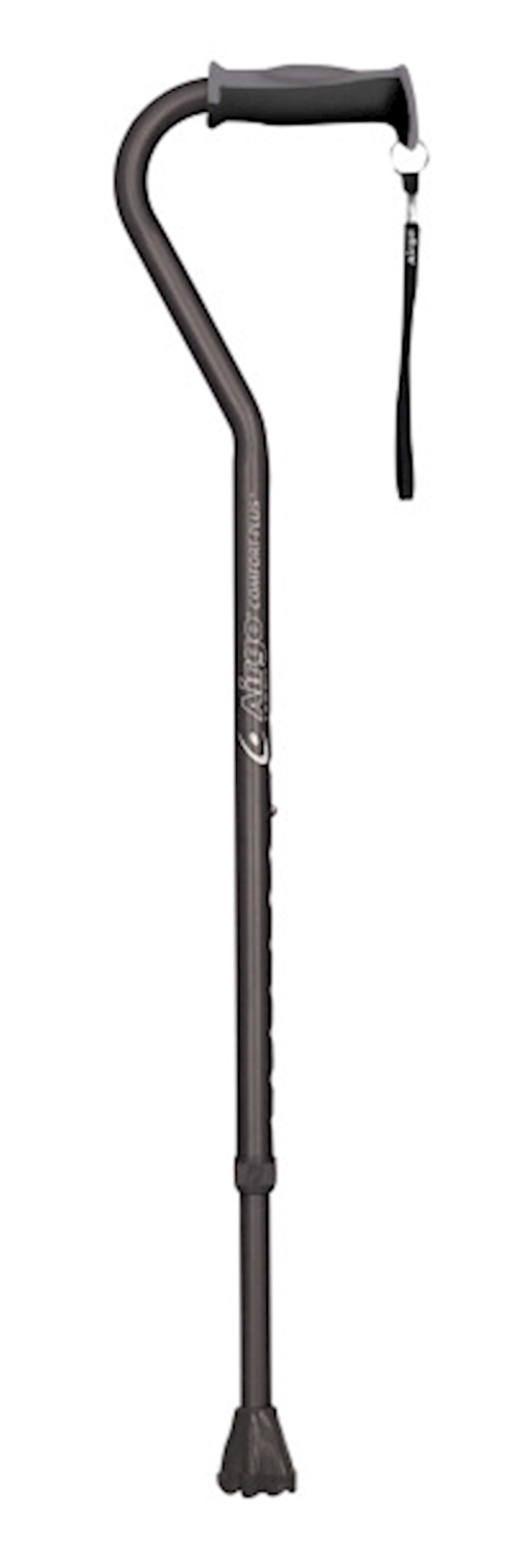 Airgo Comfort Plus Cane - Charcoal